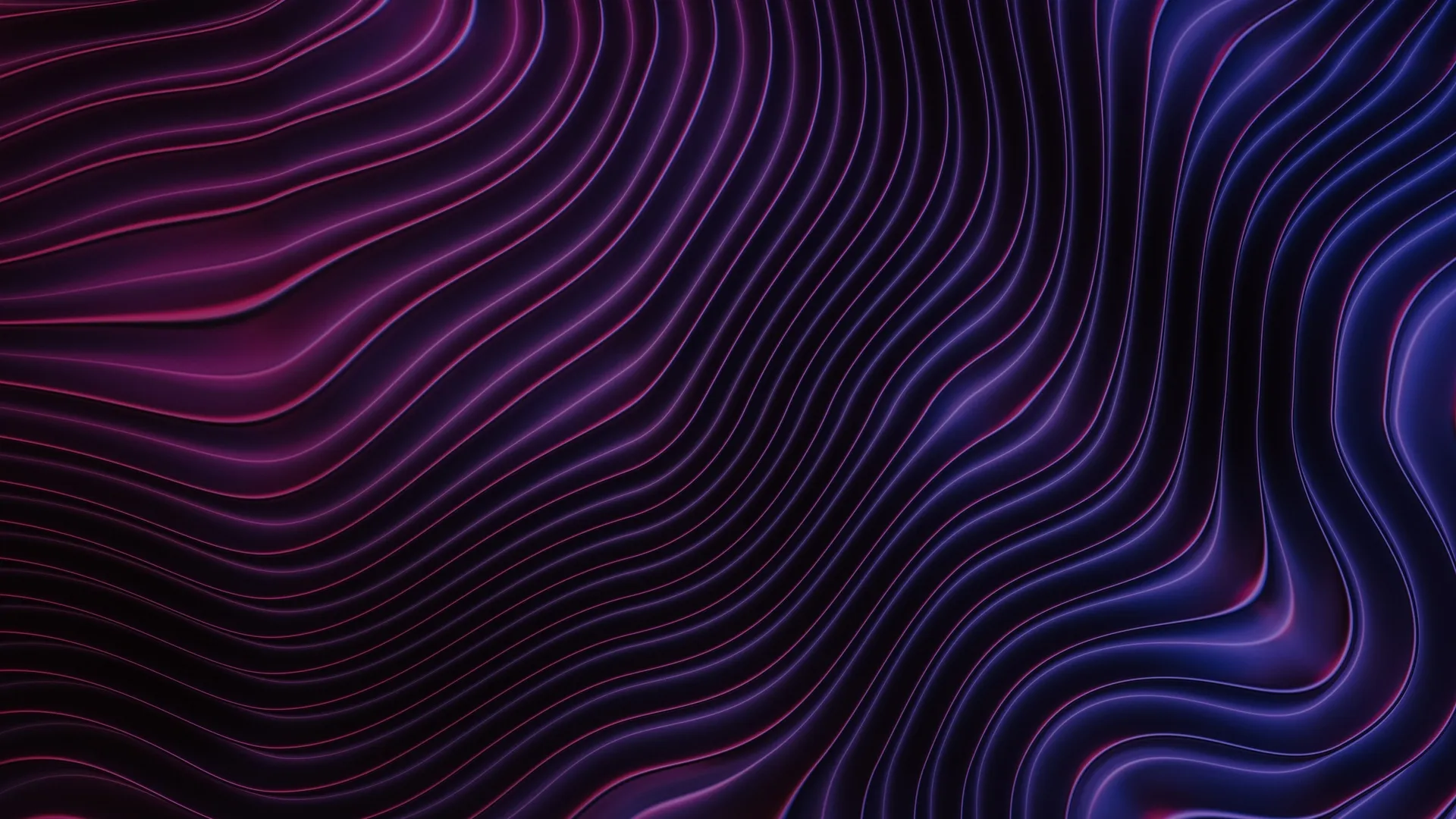 抽象漩涡黑暗简约波浪4K壁纸