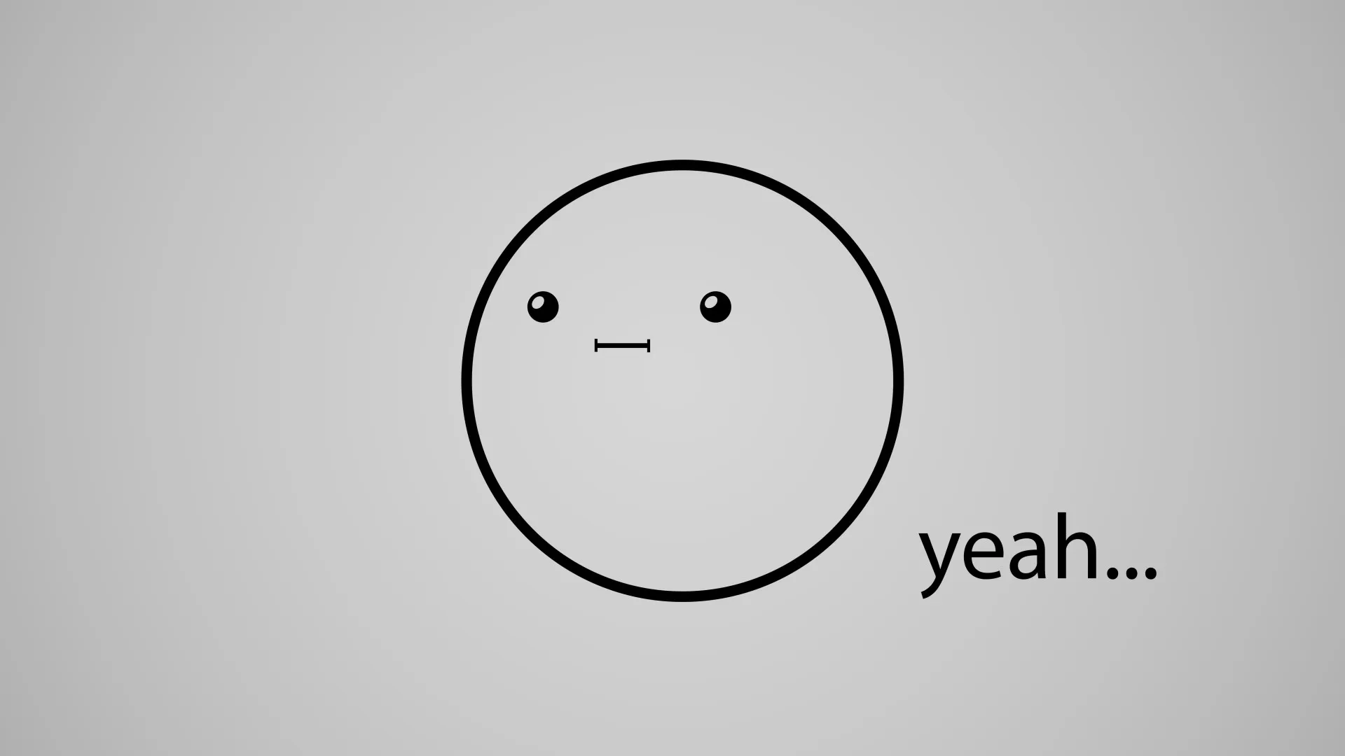 极简灰色卡通办公电脑8K壁纸