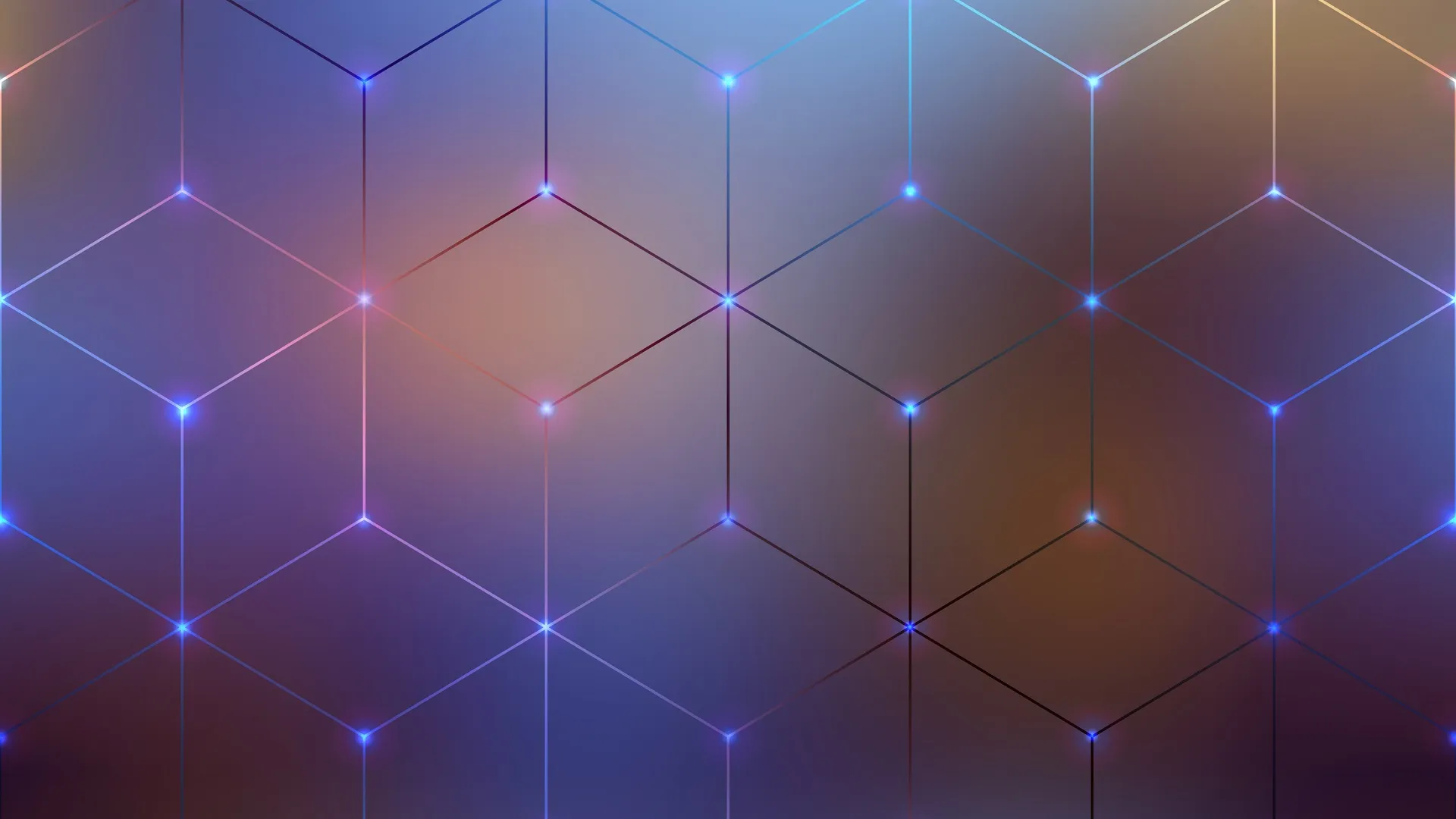 AI几何抽象立方体4K壁纸