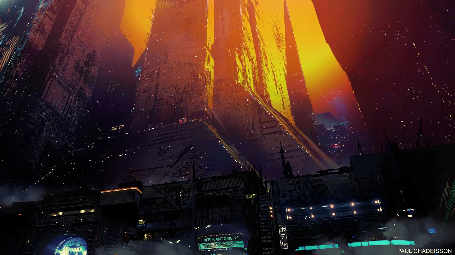 科幻AI艺术赛博朋克4K壁纸