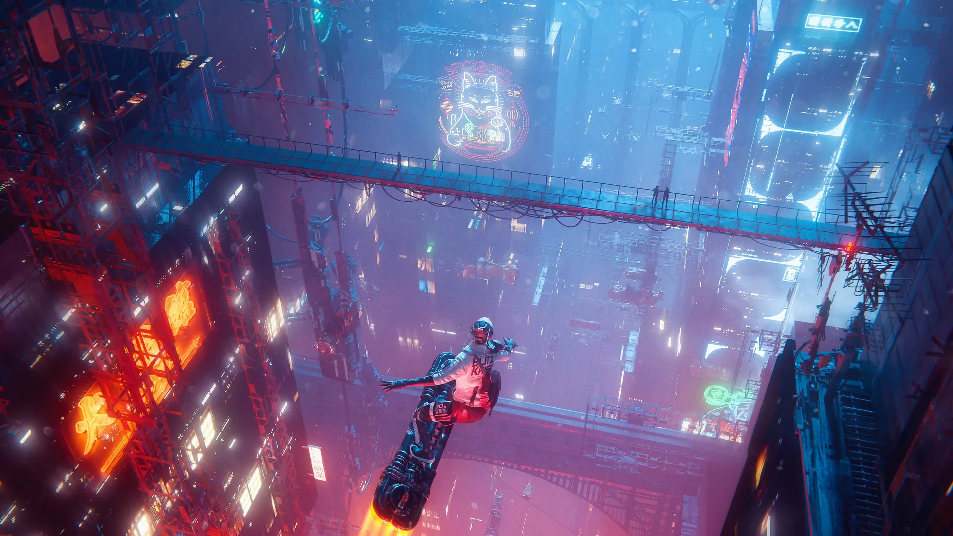 赛博朋克城市建筑：科幻主义美学