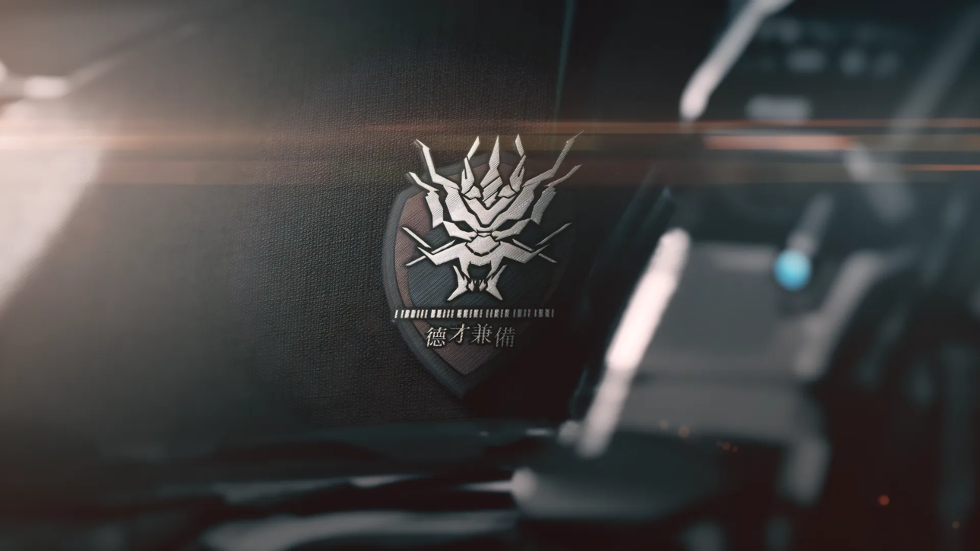 武士龙人AI艺术简约4K电脑壁纸