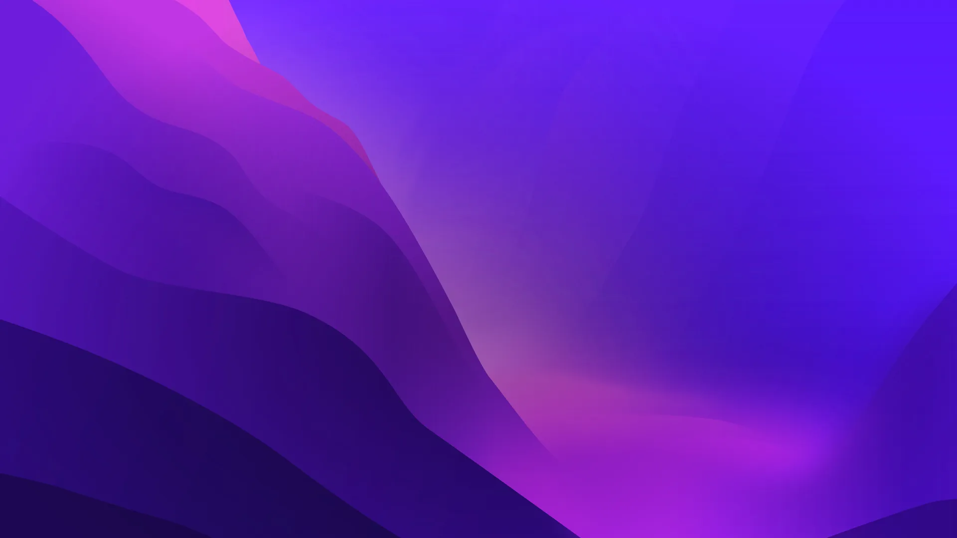 抽象紫色波浪线4K壁纸简约背景