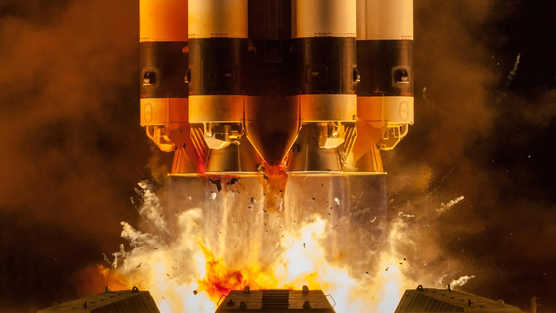 俄罗斯质子火箭发射4K电脑壁纸