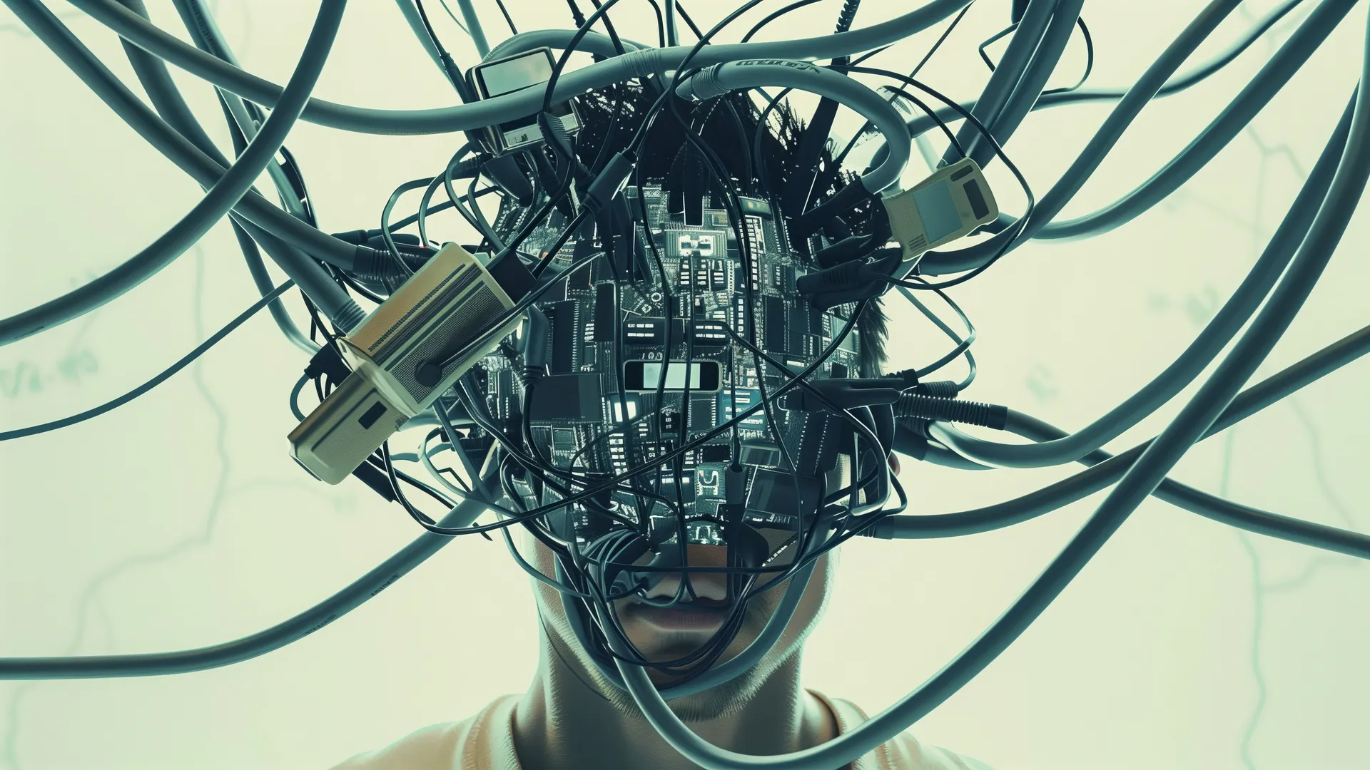 人工智能赛博朋克4K壁纸艺术