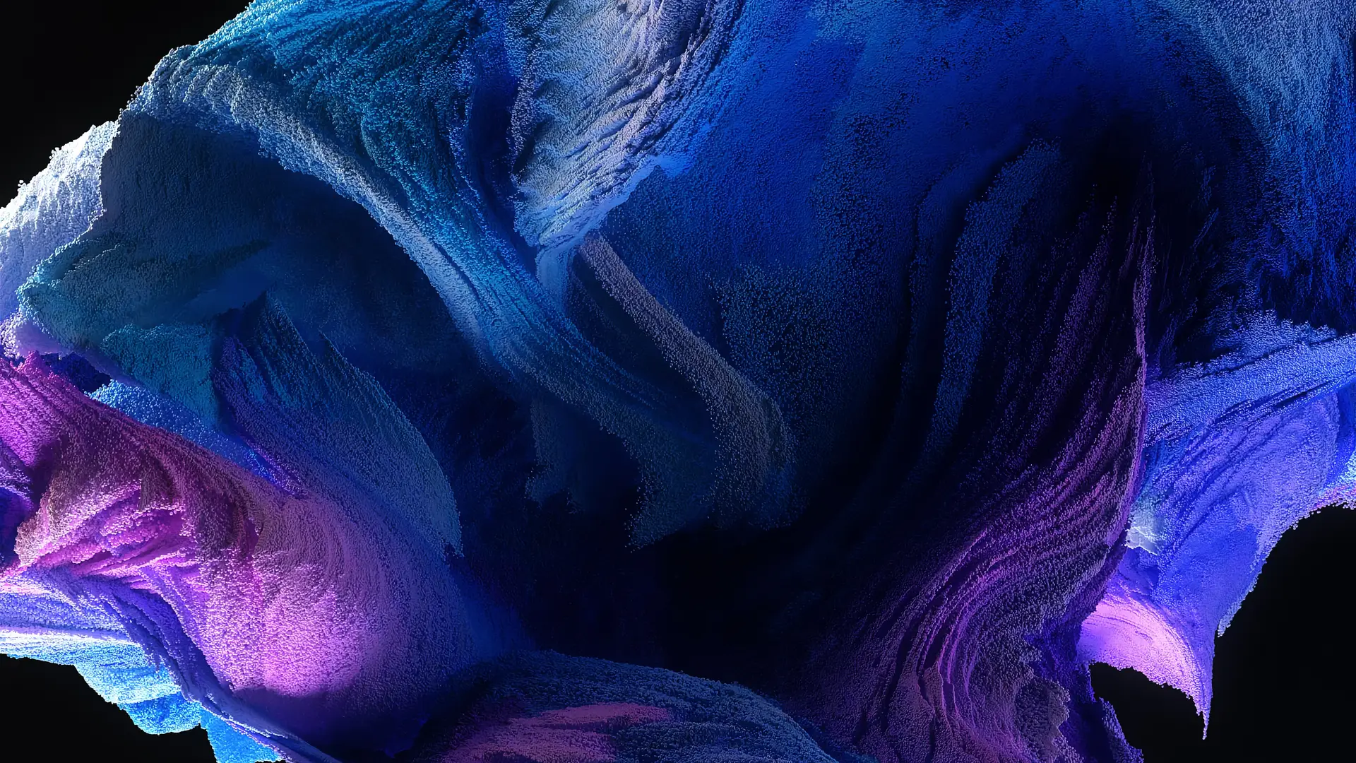 蓝色 紫色 紫罗兰 颜色 爆发 沙子 抽象 云 4K壁纸