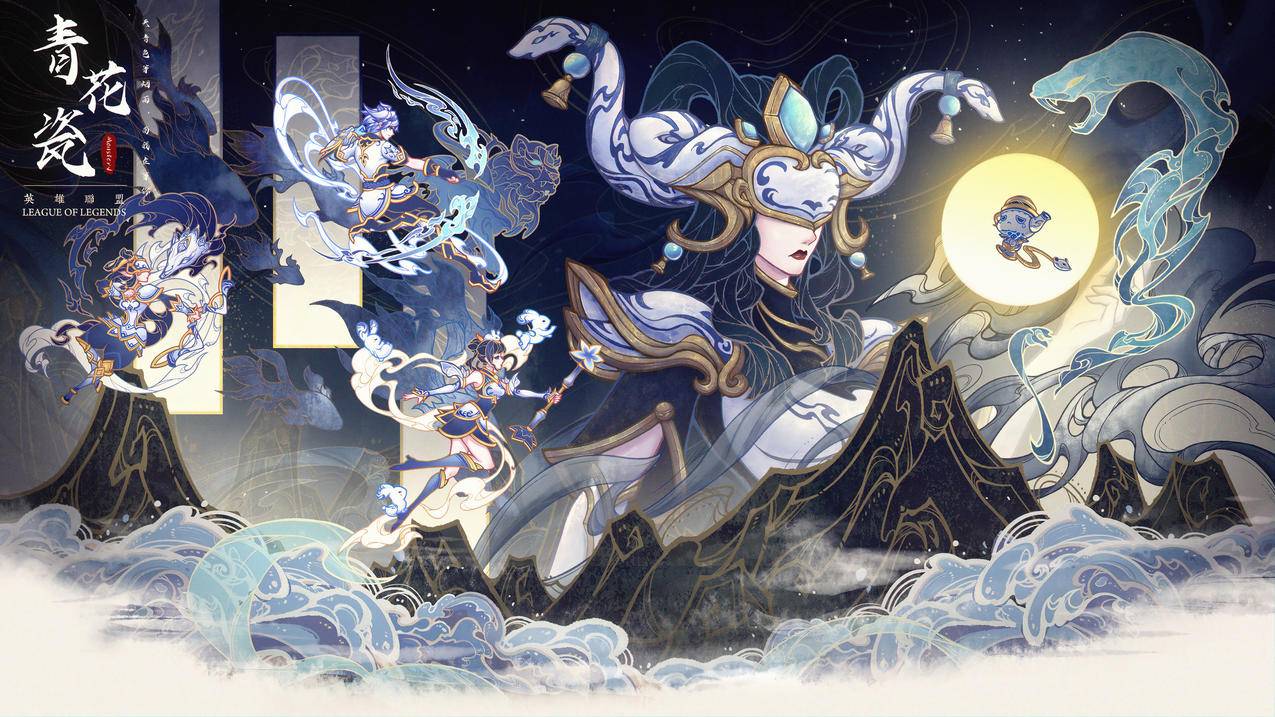 LOL英雄联盟丽桑卓拉克丝高清壁纸