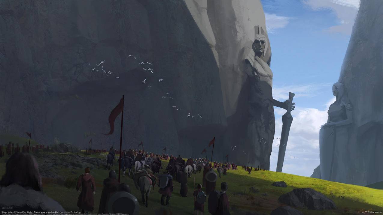 国王谷4K高清风景壁纸