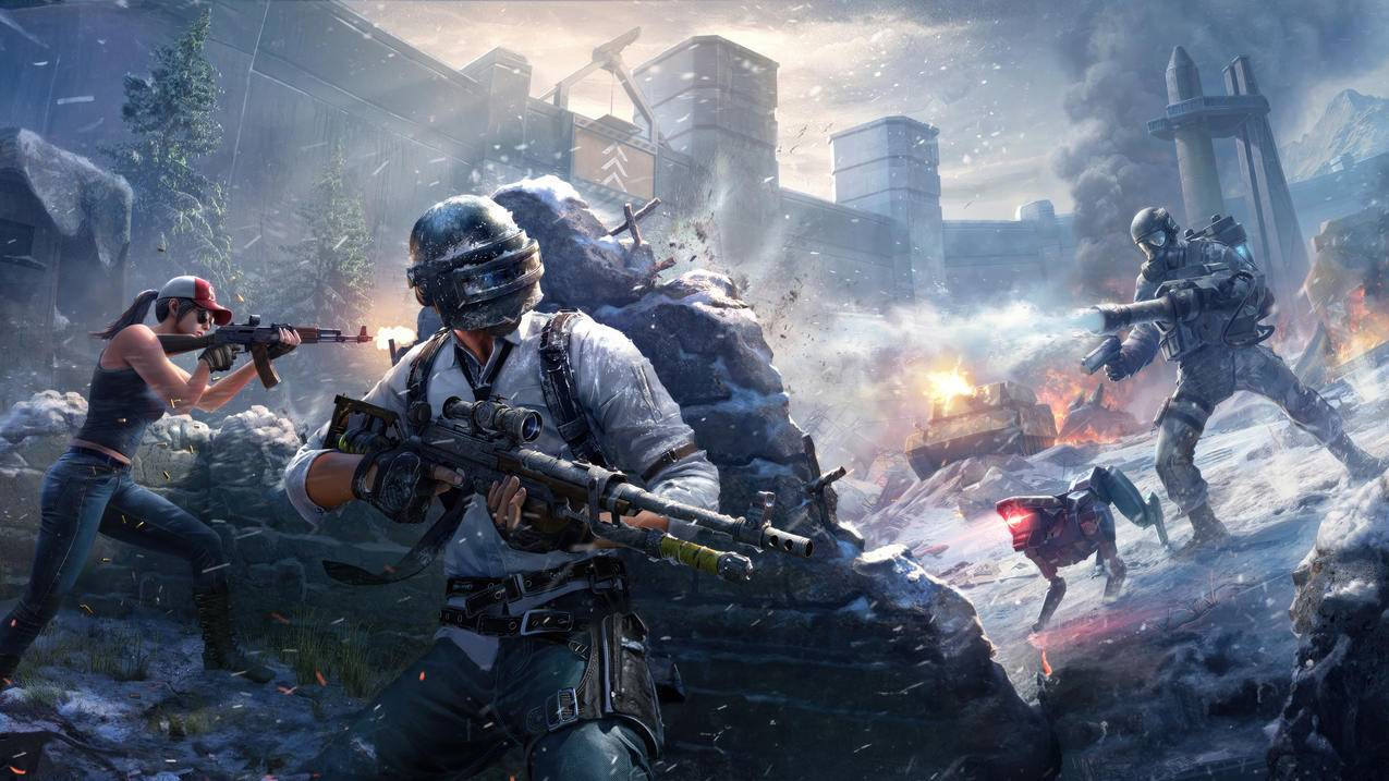 绝地求生4K高清对战壁纸