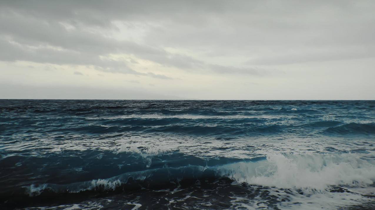 风景海洋天堂大海海浪壁纸