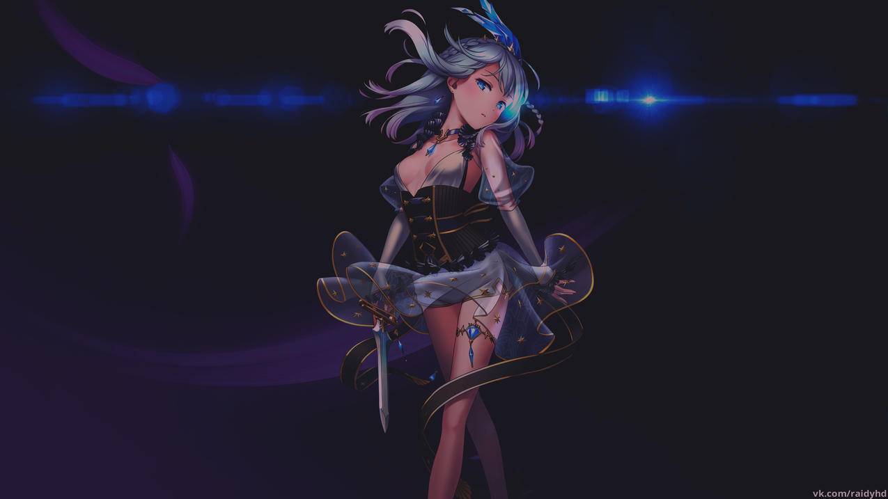 刀剑少女透明裙摆动漫壁纸