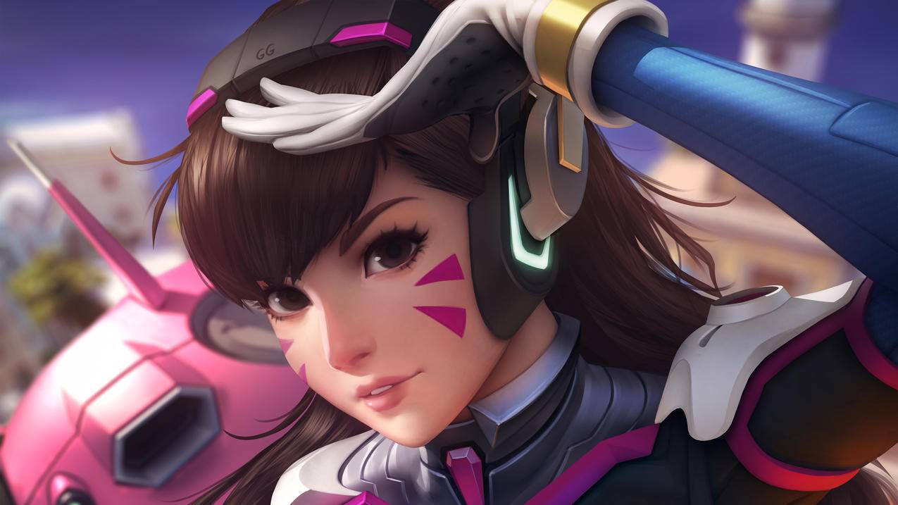 守望先锋DVa高清壁纸下载