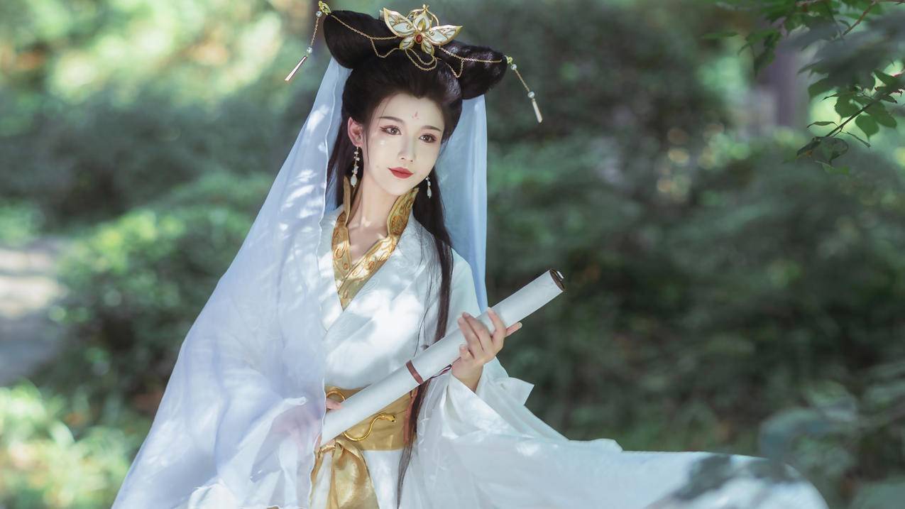 白娘子cosplay高清壁纸下载