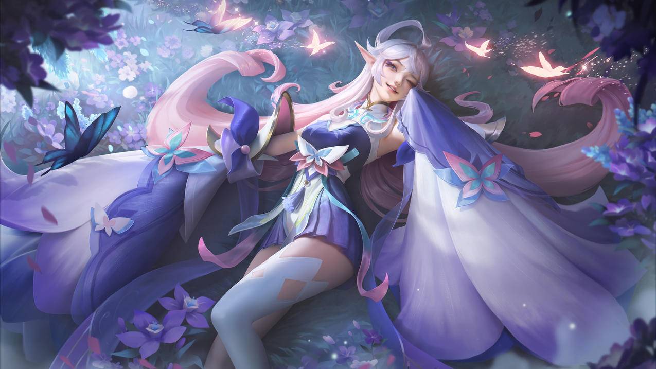 传说对决花4K高清壁纸