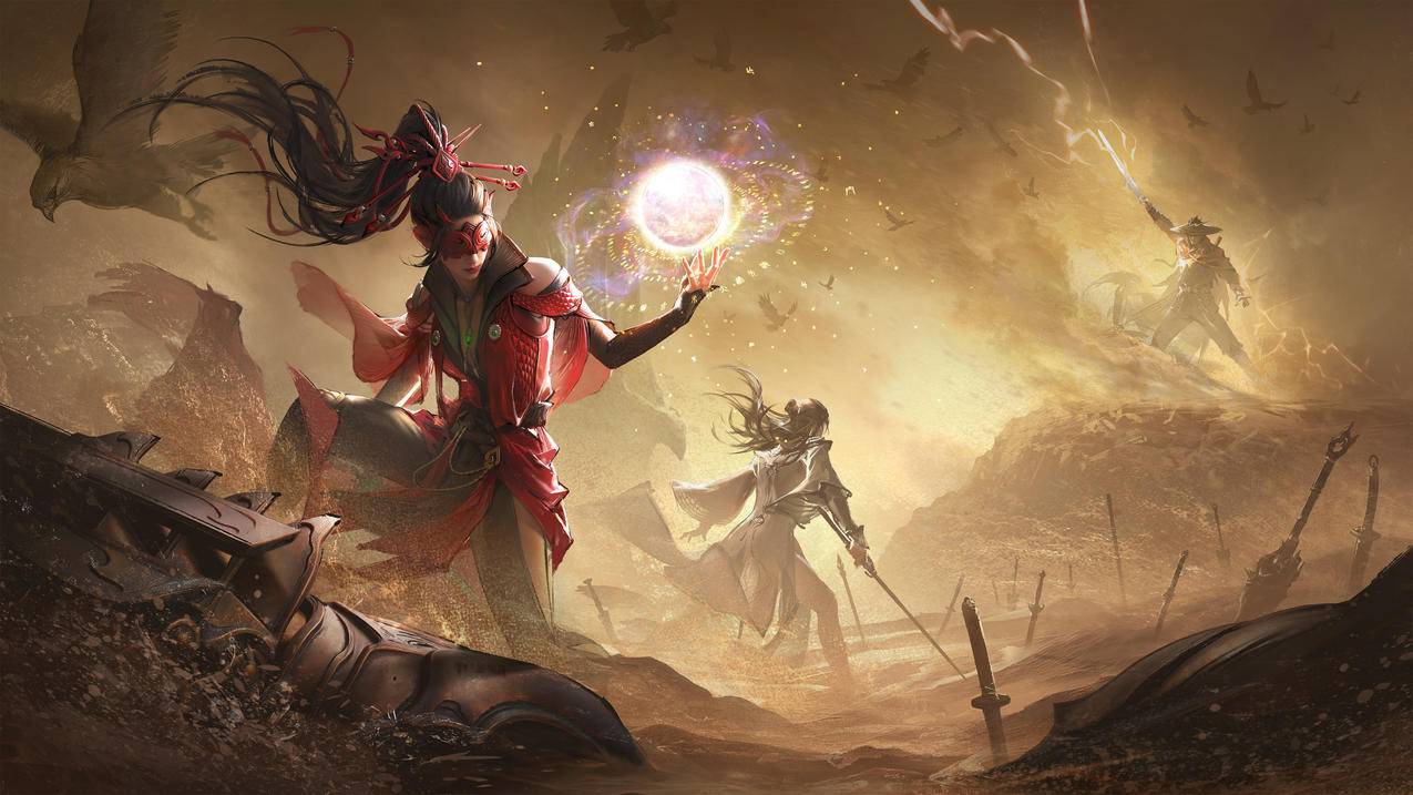 永劫无间宁红夜4K高清壁纸