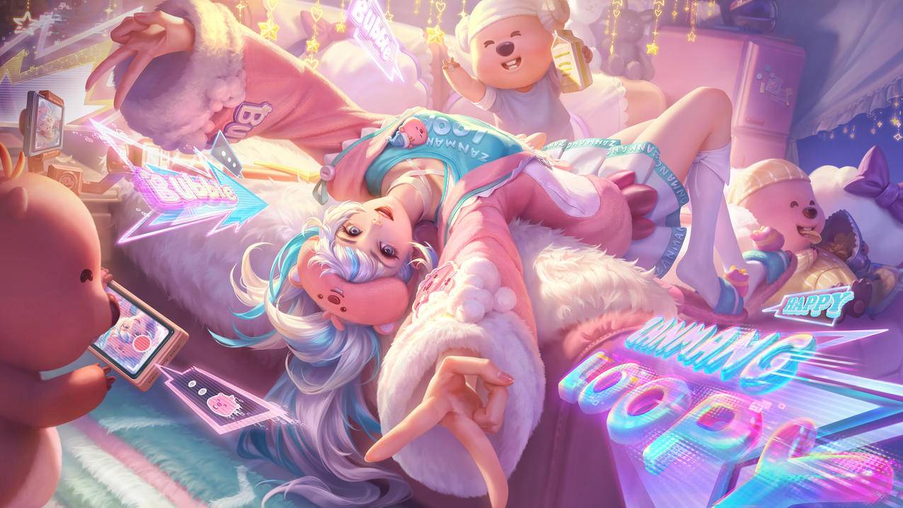 王者荣耀云缨赞萌露比高清壁纸