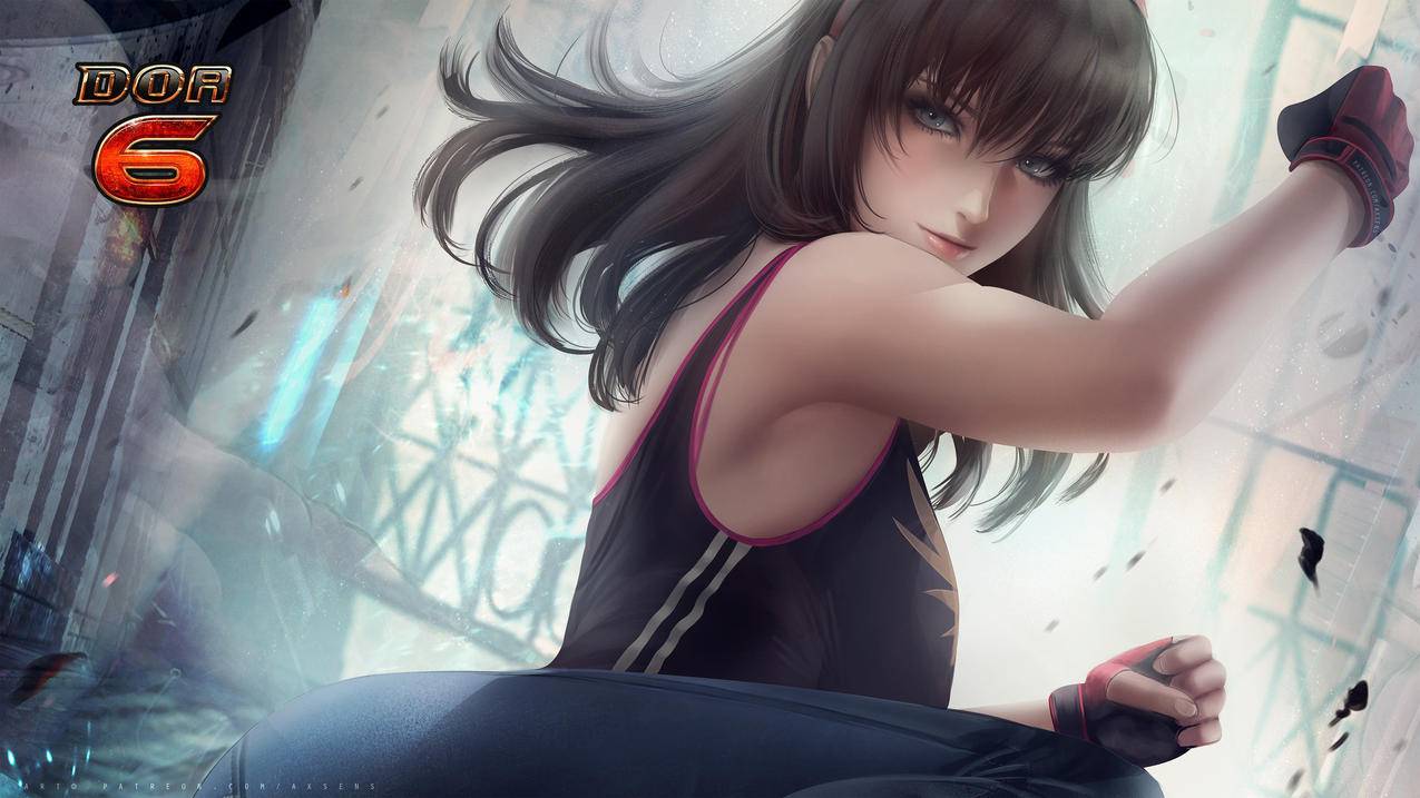 死或生6Hitomi插画高清壁纸下载