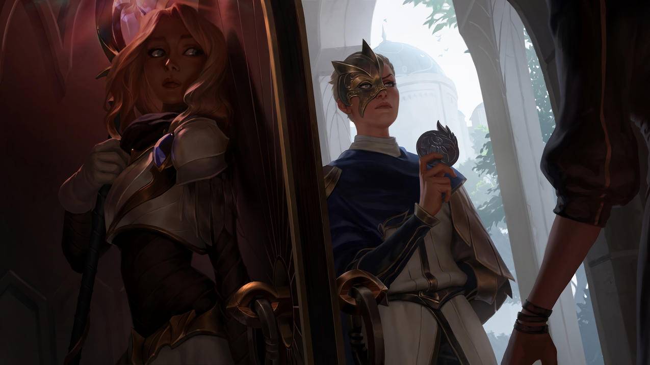 英雄联盟光辉女郎拉克丝壁纸