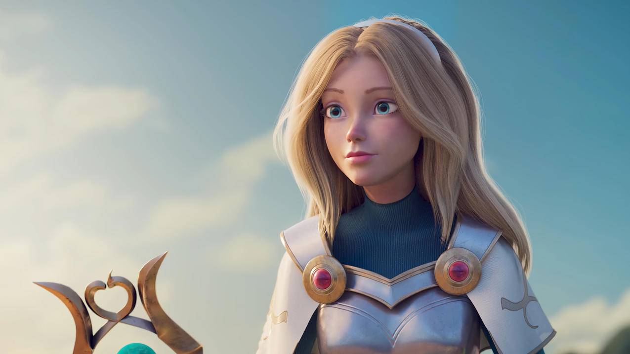 英雄联盟拉克丝蓝天高清壁纸