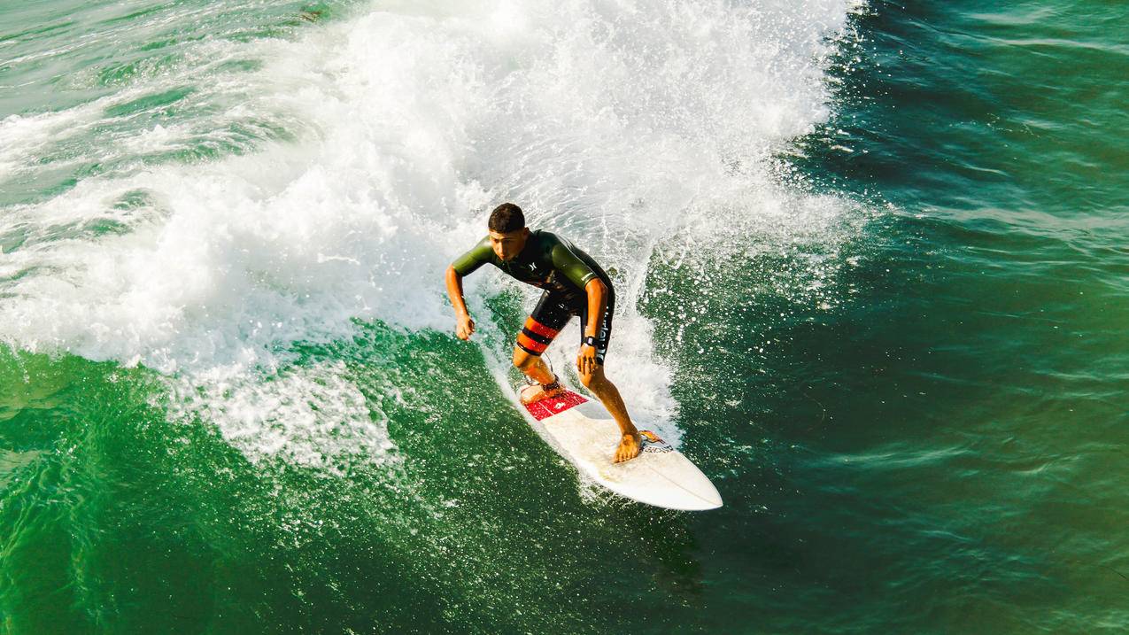 体育冲浪极限运动高清壁纸