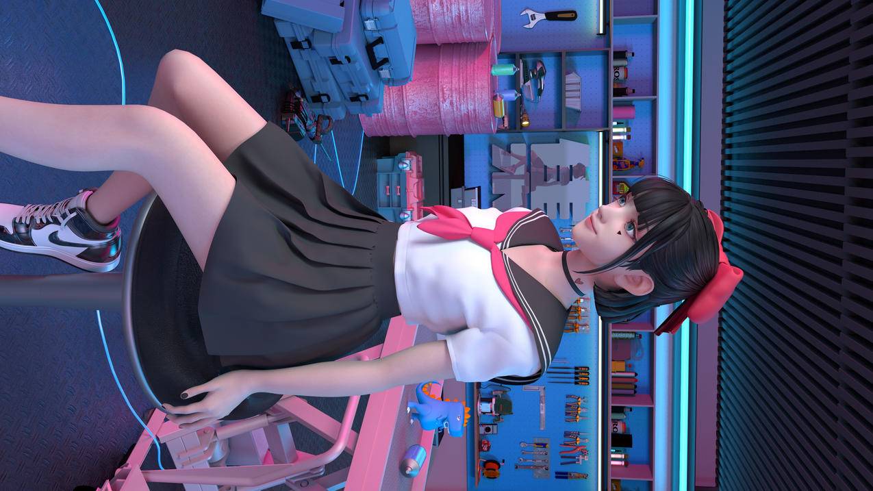 集原美水手服美腿4K高清壁纸