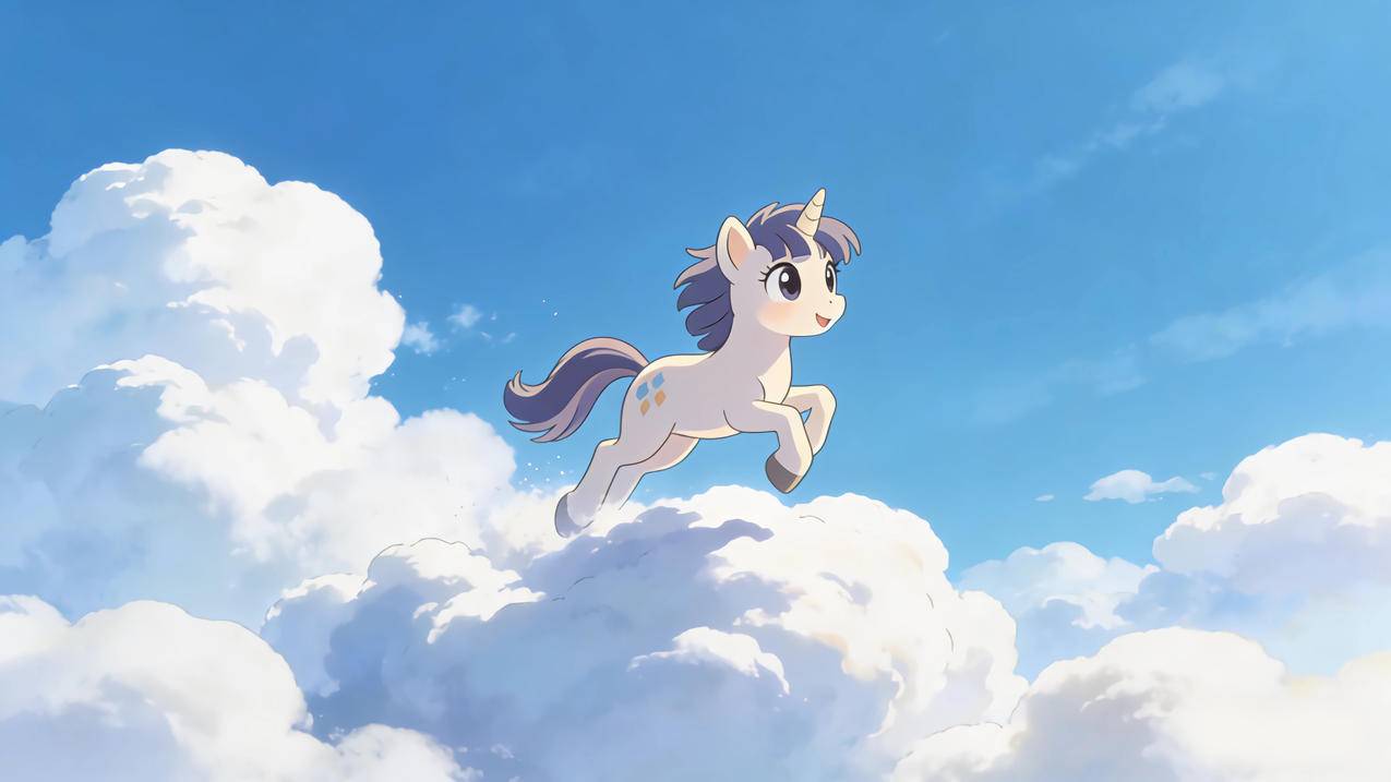 云上小马4K壁纸