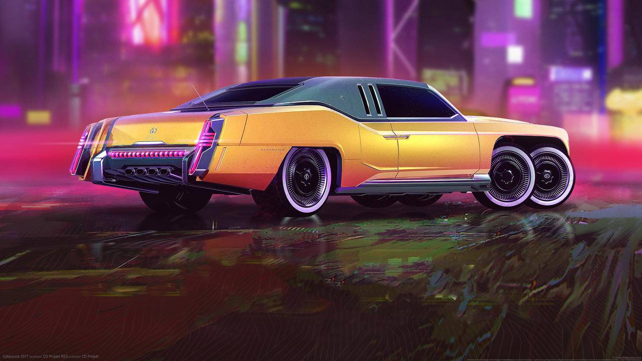 赛博朋克2077 4K壁纸下载