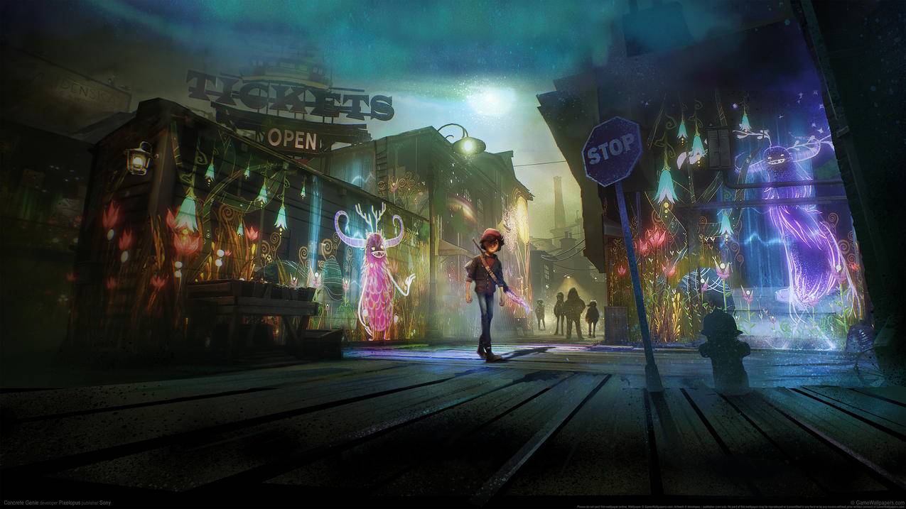 壁中精灵4K游戏壁纸下载