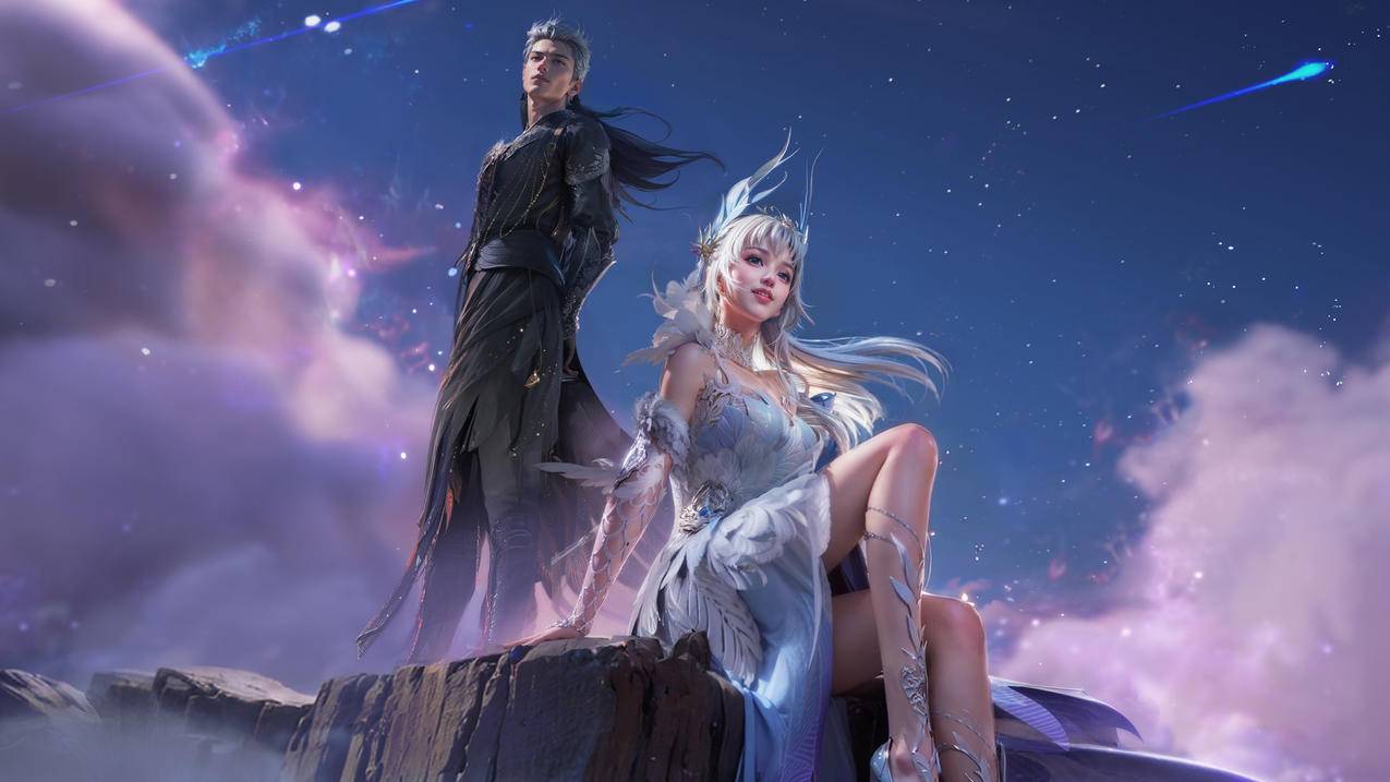 4K高清王牌竞速情侣壁纸