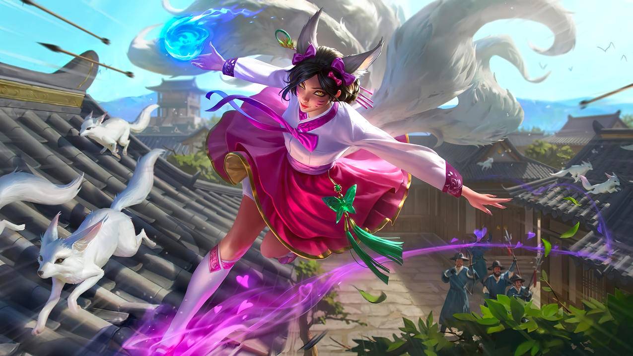 九尾妖狐阿狸4K高清壁纸