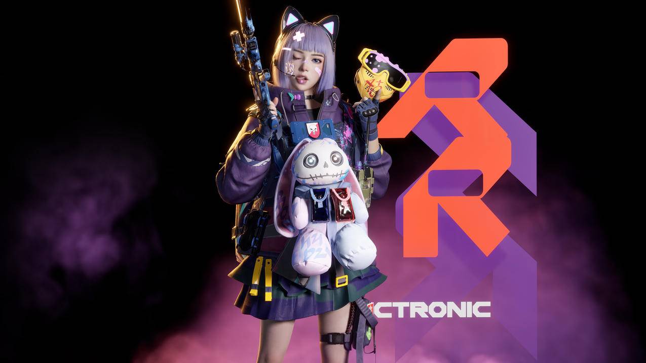 兔背包少女3D动漫游戏壁纸