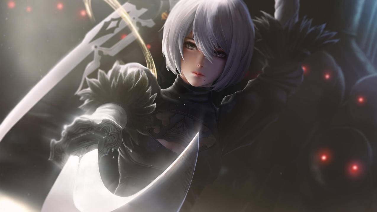 尼尔机械纪元2B 4K高清壁纸