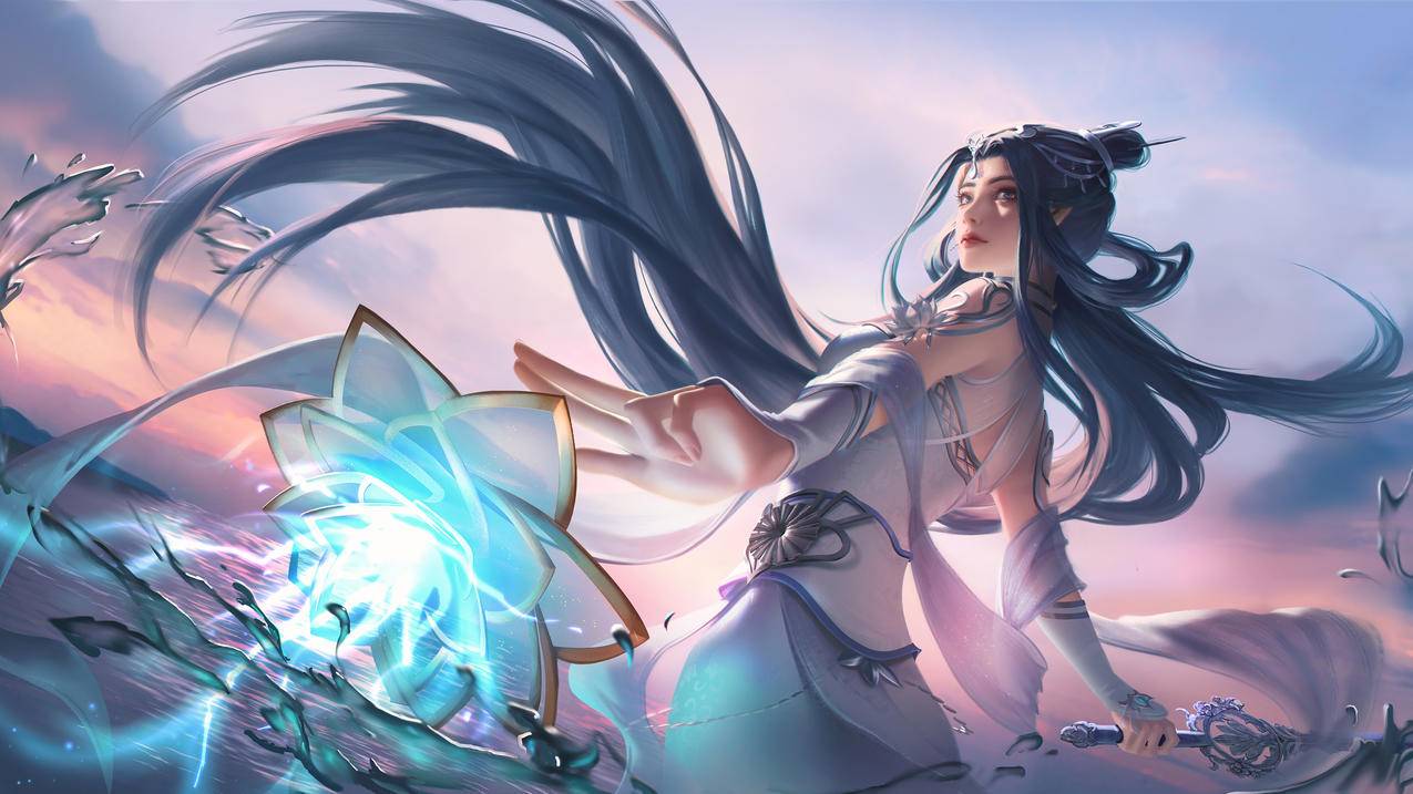 武动乾坤绫清竹4K壁纸