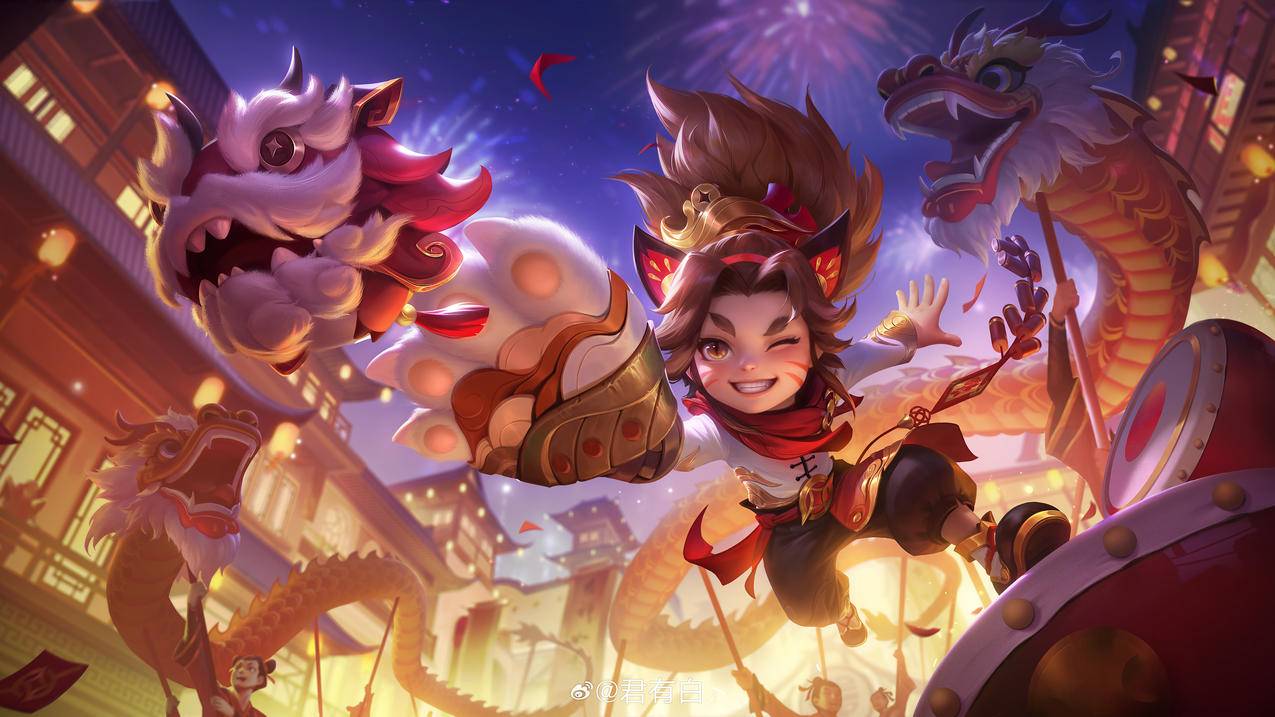 王者荣耀沈梦溪龙舞盛年壁纸