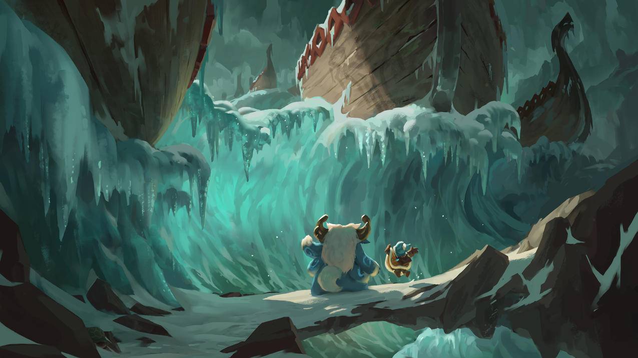 雪原双子同人漫画壁纸