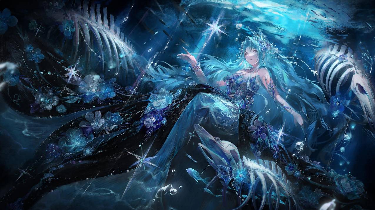 闪耀暖暖深色主题壁纸下载