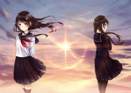 二次元少女4K动漫壁纸图
