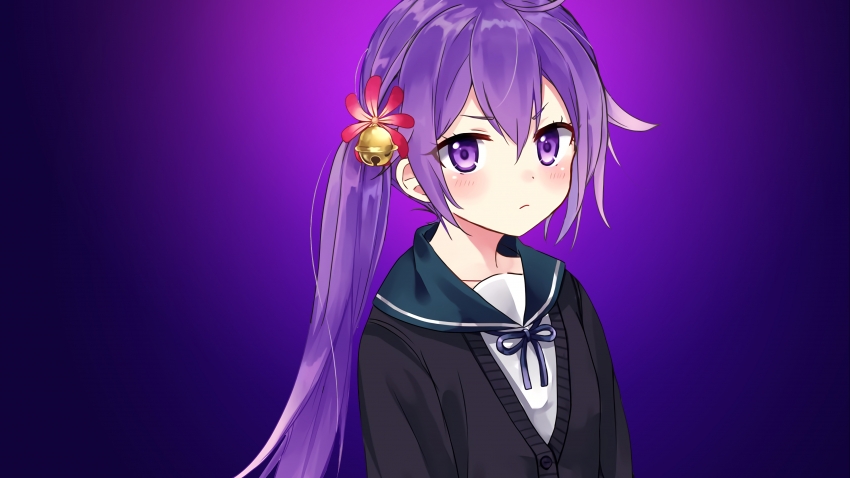 可爱动漫少女 铃铛 4K壁