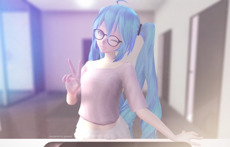 新的开始可爱女生3440×1