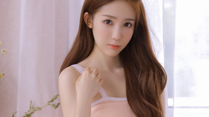 小清新可爱长发美女壁纸