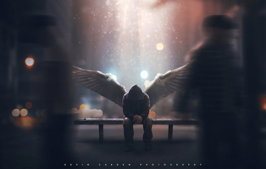 人物孤独 AI艺术幻想壁纸