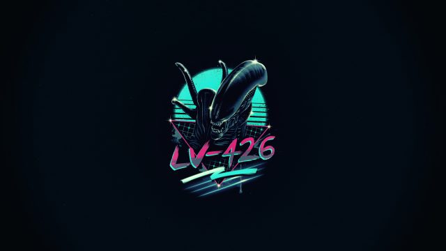 AI艺术极简外星生物4K壁纸