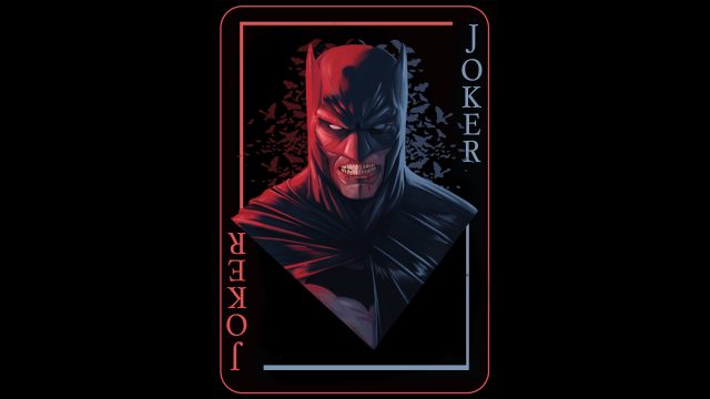 小丑蝙蝠侠4K壁纸 AI艺术漫画